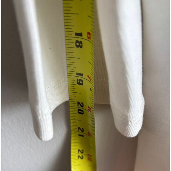 Rafaella Womens Snow White Sparkle Sweater Embellished Knit Top Pullover Sz XL - Picture 8 of 11